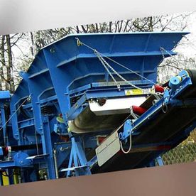 Steinbrecher im Einsatz