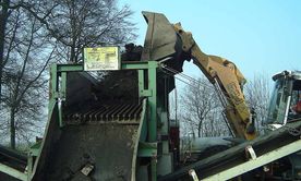 mobile Siebanlage